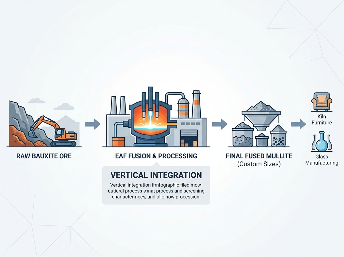 Bauxite Fused Mullite Supplier Industrial Processing